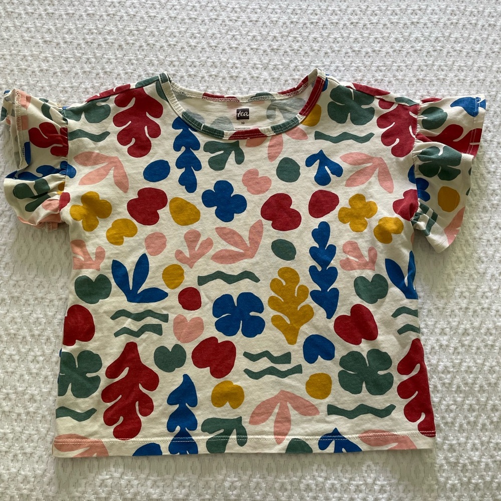 Tea Collection Short Sleeve Tee size 8